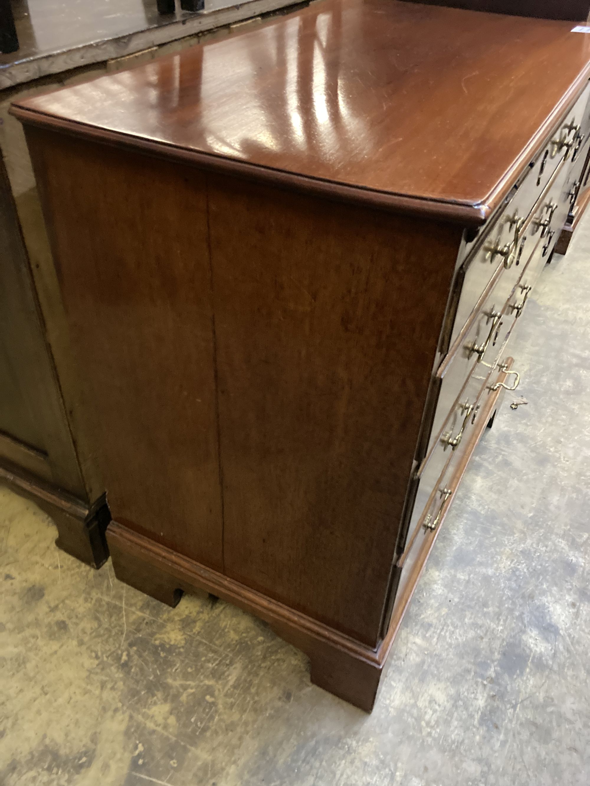 An early 19th century Swedish secretaire à abattant, width 105cm depth 50cm height 148cm